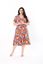 Picture of CURVY GIRL SUMMER VISCOSE DRESS